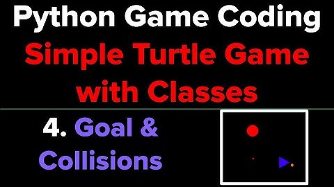 Simple Python Game Tutorial Using Classes (Part 4)