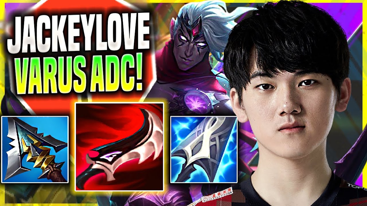 JACKEYLOVE IS A MONSTER WITH VARUS! - TES Jackeylove Plays Varus ADC vs Jinx! | Season 11