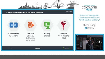 Persistent Storage with Kubernetes in Production - Which Solution and Why? – Cheryl Hung, StorageOS