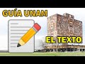 Guía UNAM LITERATURA 📖 [El Texto]