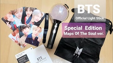 Unboxing BTS Official Light Stick Special Edition MOTS ver.