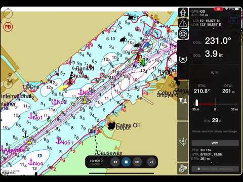 Ship Maneuvering in narrow channel