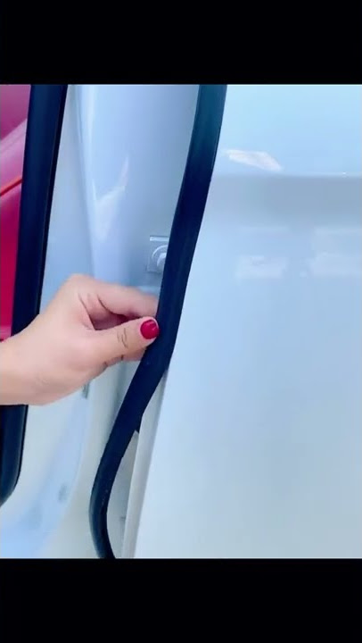 B-shape Car Door Rubber Sealing Strips, Say Goodbye to Noise and Raindrop, SEAMETAL Car Accessories