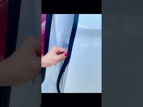 Video: Tetningsgummi for bildører, inngangsdører, interiør