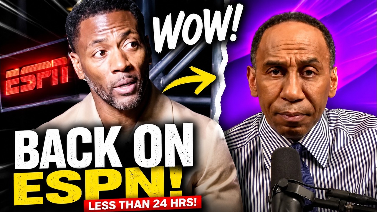 WOW! Ryan Clark BACK on ESPN LESS Than 24 Hrs After Being Fired MID-SHOW!