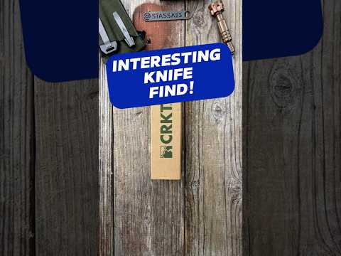 Very Interesting Knife for the State Police!  