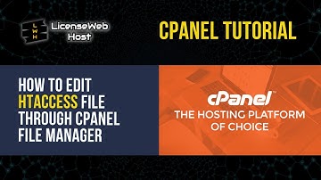 How to Edit htaccess File through cPanel File Manager
