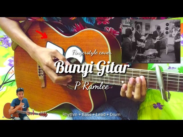 (FULL) BUNYI GITAR - P Ramlee OST 3 Abdul | Fingerstyle + Drum | Easy Chord Remake video | Faiz Fezz class=