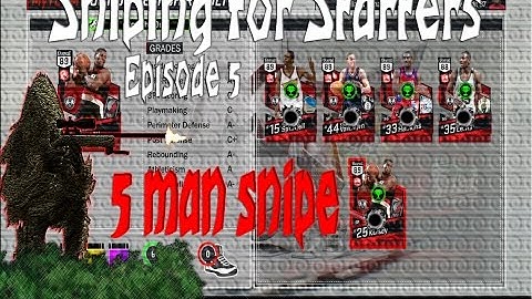 NBA 2K17 THE BEST FILTER TO SNIPE AND MAKE QUICK MT - 5 MAN SNIPE!