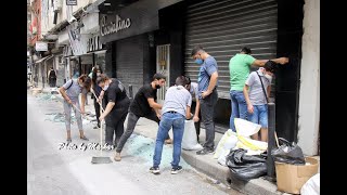 Beirut, Lebanon after blast footage - Manuel Menengichian, Lipanan