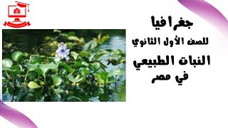 مباشر | جغرافيا للصف الأول الثانوي 2021 - الحلقة 17-  النبات الطبيعي في مصر