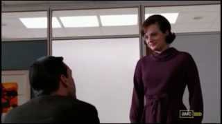 Mad Men  Peggy gives notice to Don Draper [Season 5]