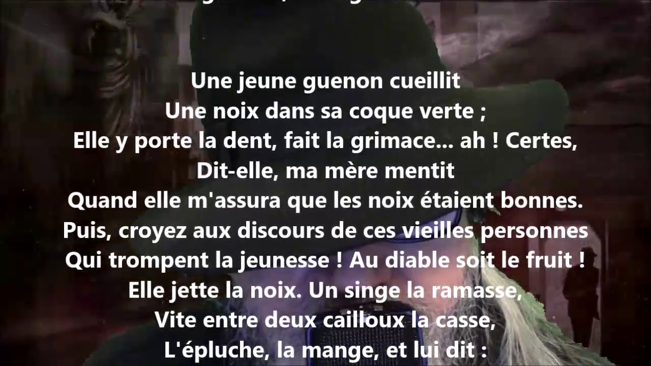 La guenon, le singe et la noix - Jean-Pierre Claris de Florian lu par