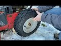 How to Fix a Flat or Leaking Snowblower Tire | Tubeless Tire Popped Off The Rim