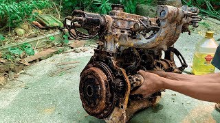 Restoration starter motor DAEWOO Car after  Years | Restore tear down old starter Car