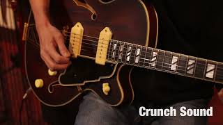 D'Angelico ディアンジェリコ Deluxe 59 Satin Brown Burst 2023 - YouTube