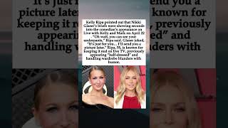 Celebrity Kelly Ripa Tells Nikki Glaser “You Can See Your Underpants” on Live with Kelly and Mark #KellyRipa Net Worth