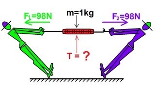 Physics 4  Newton's Laws of Motion (17 of 20) Third Law: Example 5