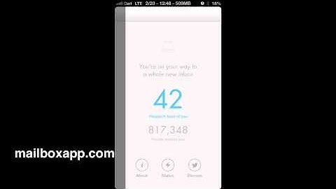 The New Mailbox App for iPhone and Gmail Accounts