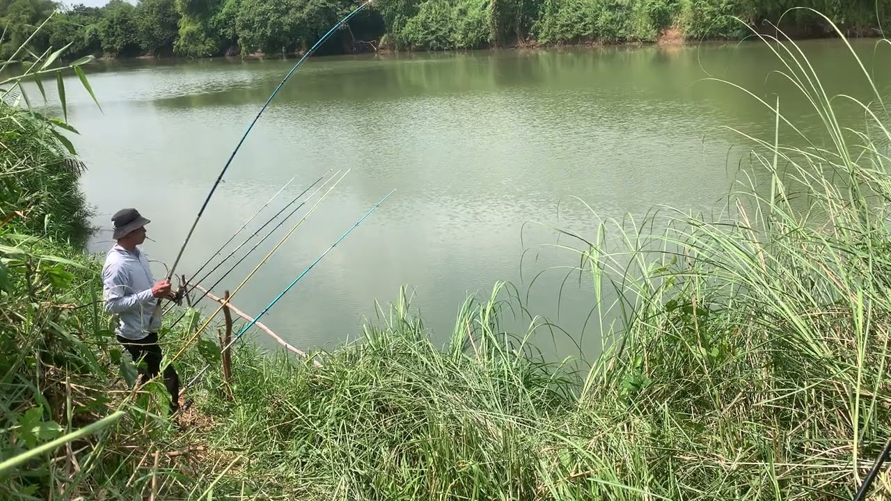 đầu năm câu được nhiêu cá là ngon rồi nhé ae