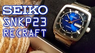 SEIKO SNKP23 Recraft Review 4k Ultra HD Footage - YouTube