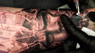 FRON HELL TATTOO REALISTIC