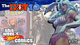 Spoiler Covers &amp; Option News🔥 Hot 10 Comic Books 🔥 Top Trending Comics This Week 4-11-25 🔥 CBSI