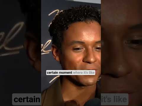 Jaafar Jackson at Michael Premiere