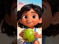 Coconut Song for Kids | Dum Dum Coconut Song | Nursery Rhymes for Children's | Galatta Kids | Shorts