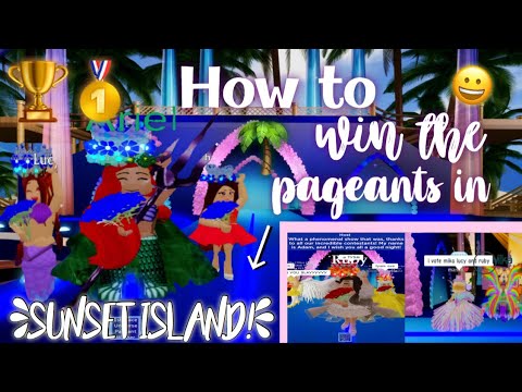 How To Win The Pageants In Sunset Island Roblox Royale High - leah ashe roblox password reddit get free robux