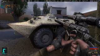 S.T.A.L.K.E.R.  shadow of chernobyl enhanced edition 4K UHD i5 13600kf RTX 4070 FSR+FG / DLSS