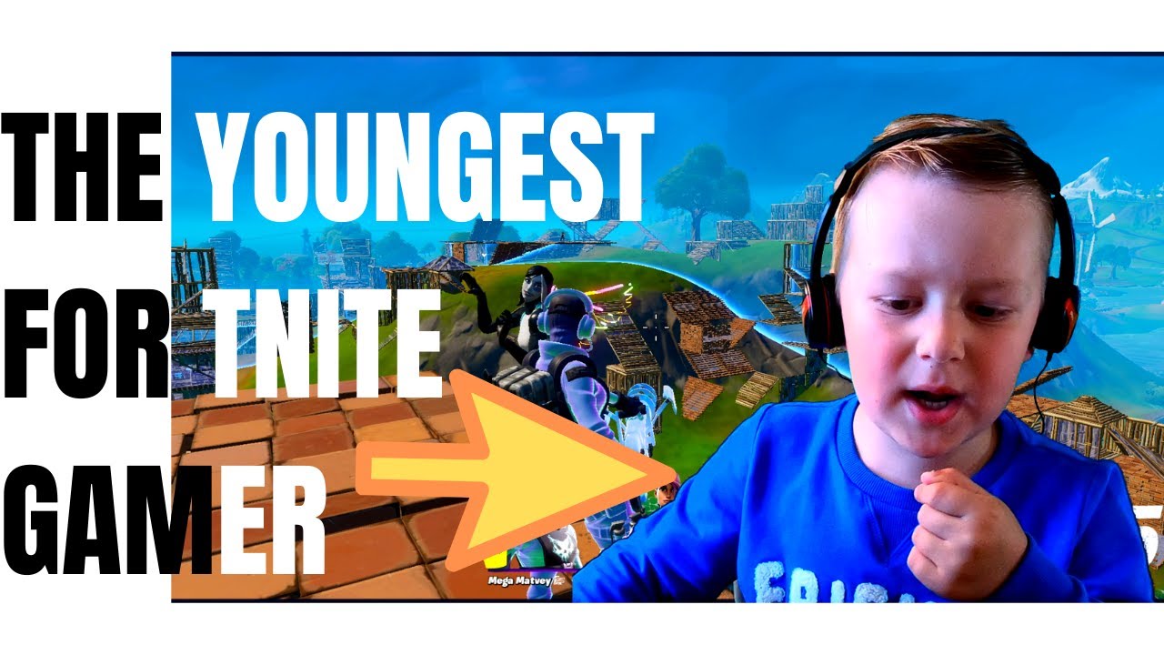 Fortnite. The youngest fortnite gamer playing team rumble. YouTube