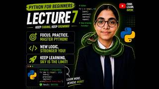 🚀Python Full Course | Lecture 7 | Complete Python Tutorial for Beginners