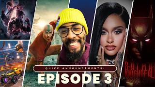 Quick Announcements: Tekken 8, Rocket league 2, Avatar Season 2, Kehlani Tour, and Batman Knightfall