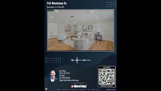 143 Montana Dr, Danville, CA 94526 | 3 Bedroom Home For Sale