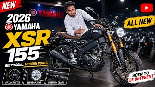 2026 Yamaha XSR 155 First Look |Features, Mileage, Price 😱|