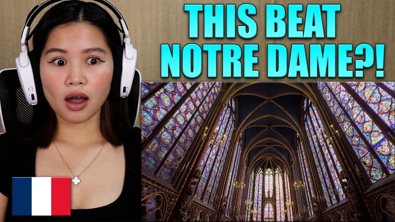 Реакция американской девочки на самую впечатляющую церковь в Париже!