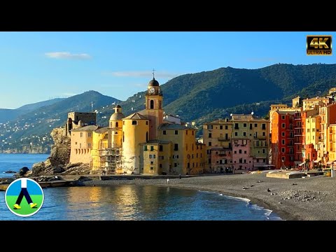 Camogli - The Most Beautiful  Village on the Italian Riviera - Awesome Traditional Fishing Village