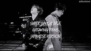 Video thumbnail of "SUPER JUNIOR D&E GROWING PAINS JAPANESE VER."