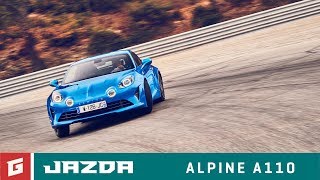 ALPINE A110 - prvá jazda  - GARAZ.TV - Rasťo Chvála