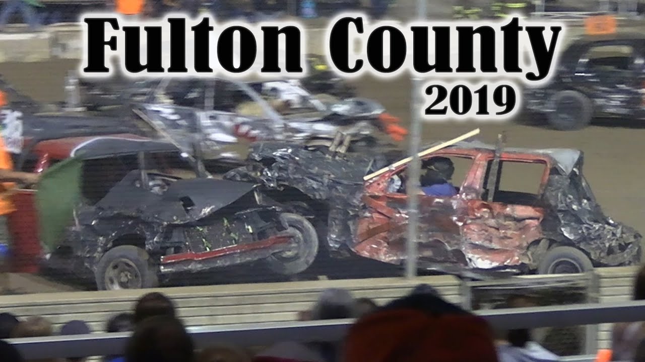 FLASHBACK Fulton County Demolition Derby 2019 (All Heats) YouTube