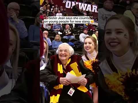 Sister Jean 🤝 Young people ❤️