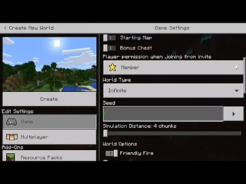 Cara memasukan seed minecraft