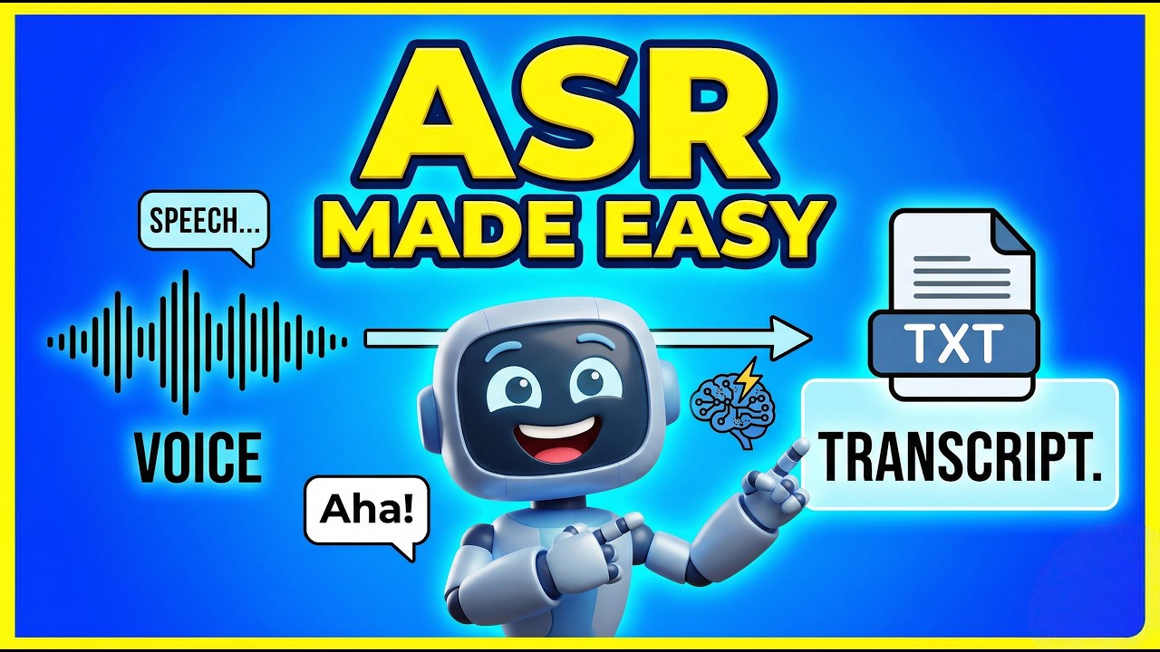 How Speech-to-Text Works (ASR) | Deep Learning Visually Explained - YouTube