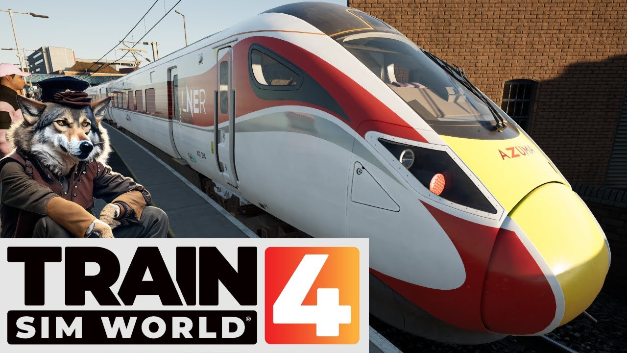 Bradford Forster Square to London King Cross Class 801 LNER Train Sim World 4 YouTube