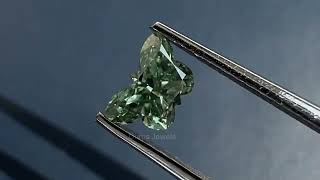 0.52 Carat Green Butterfly Lab Grown Diamond @ourosjewels