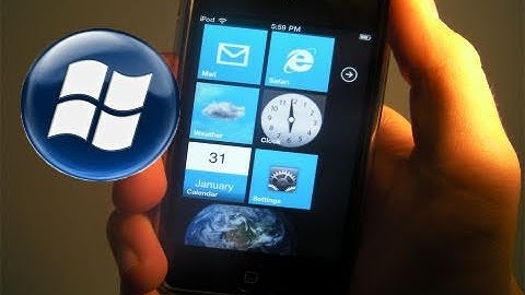 Make Your iPhone & iPod Touch Look Like Windows Phone 7 With OS7