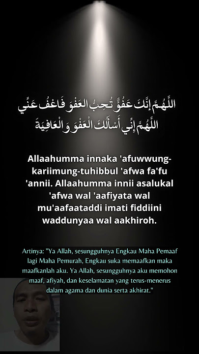 DOA NISFU SYABAN VERSI PENDEK