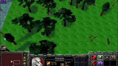 Okami Rejuvenation of the land in Warcraft 3 custom ability WC3