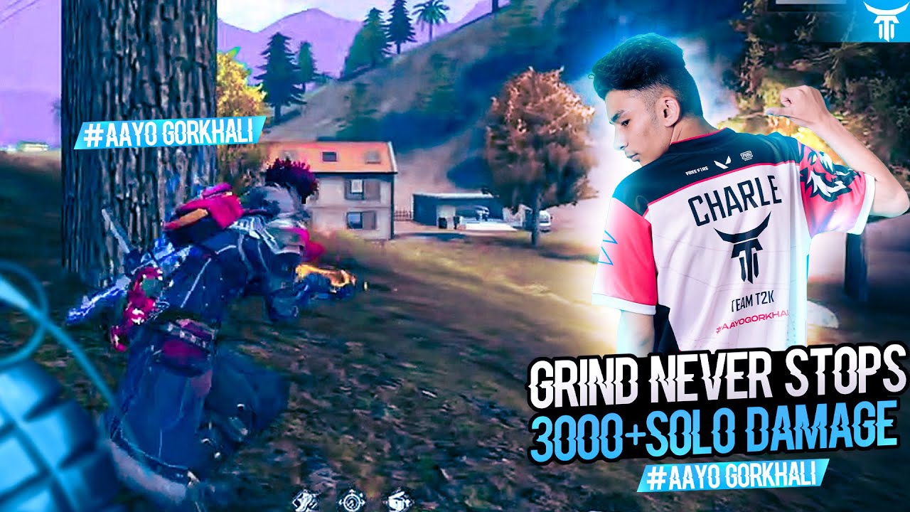 GRIND NEVER STOPS | 3000 + DAMAGE 😱😱| FFIC | TEAM T2K